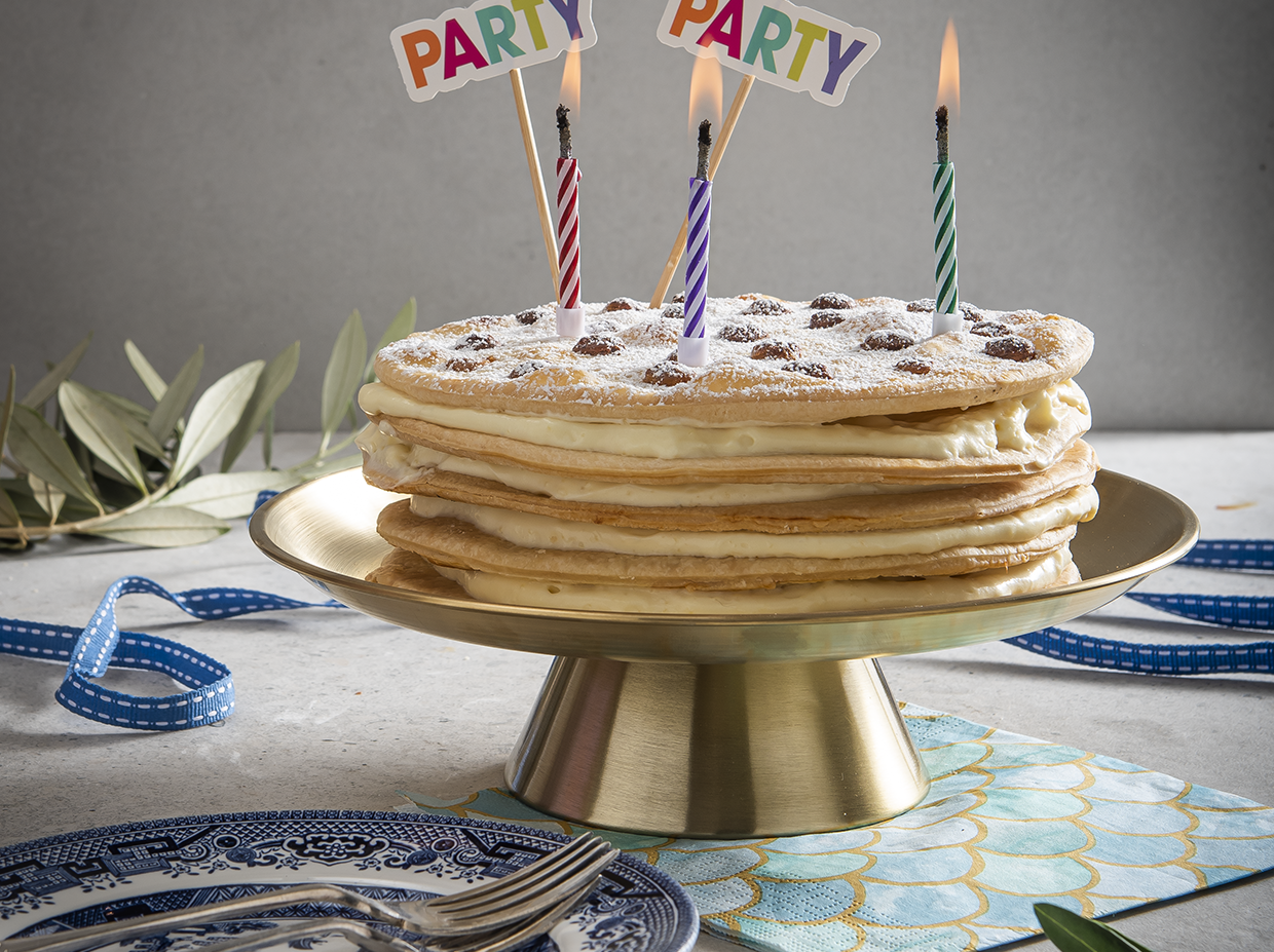 GIANT COOKIE LAYERED CAKE